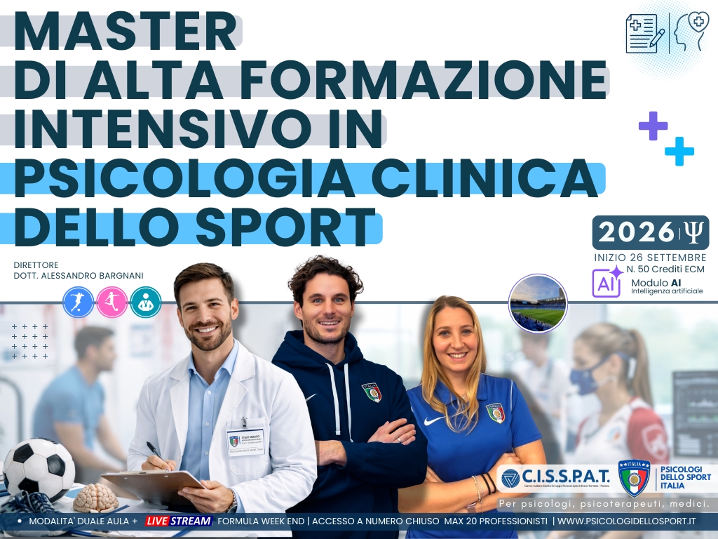 master di alta formazione in psicologia clinica dello sport appierto bargnani bertollo leo pazzona puliatti barbara rossiclinical sport psy (Presentazione (43))