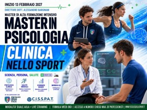 BARGNANI ALESSANDRO MAURIZO BERTOLLO IRENE LEO MARIA PULIATTI RICCARDO PAZZONA LUCA PEZZULLO MSTER Formazione in Psicologia Clinica nello Sport 2027 2A Edizione